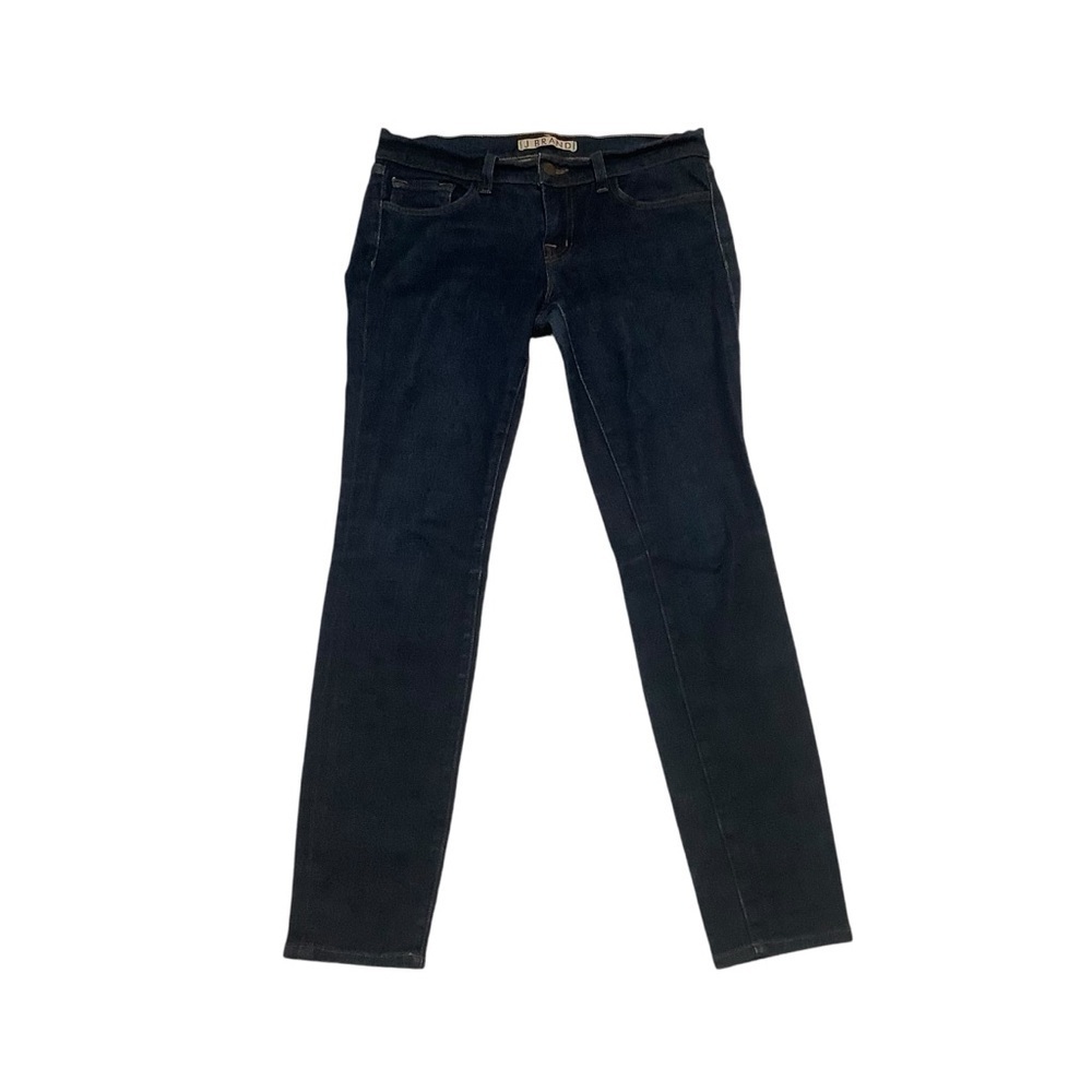 J Brand Skinny Jeans Sz 27 Dark Wash - Picture 2 of 9